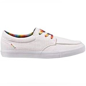 white Reef Deckhand 3 TX shoes rainbow men’s size 10